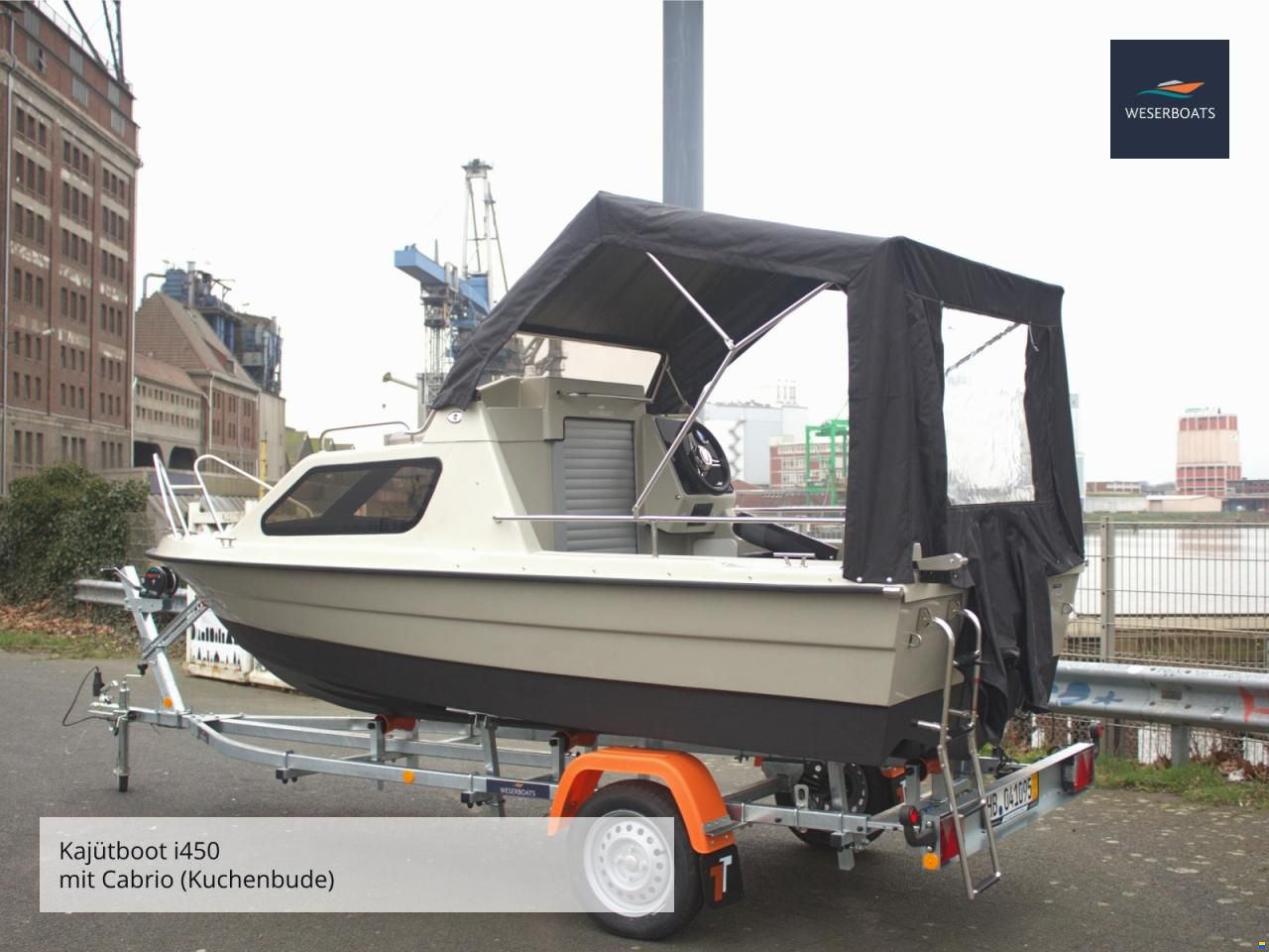 Weserboats Kaj&uuml;tboot i450