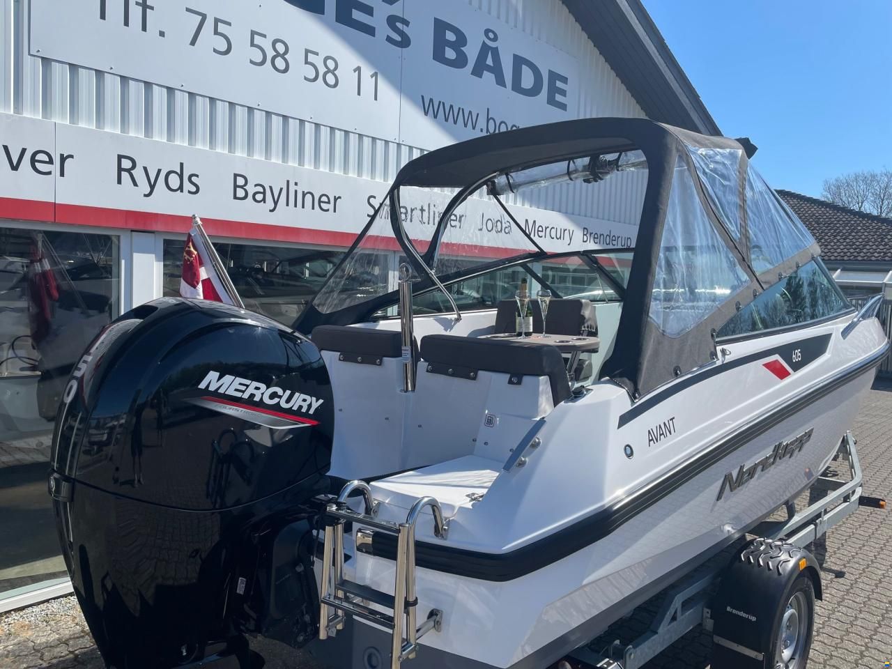 Nordkapp Avant 605 med Mercury F150 EFI