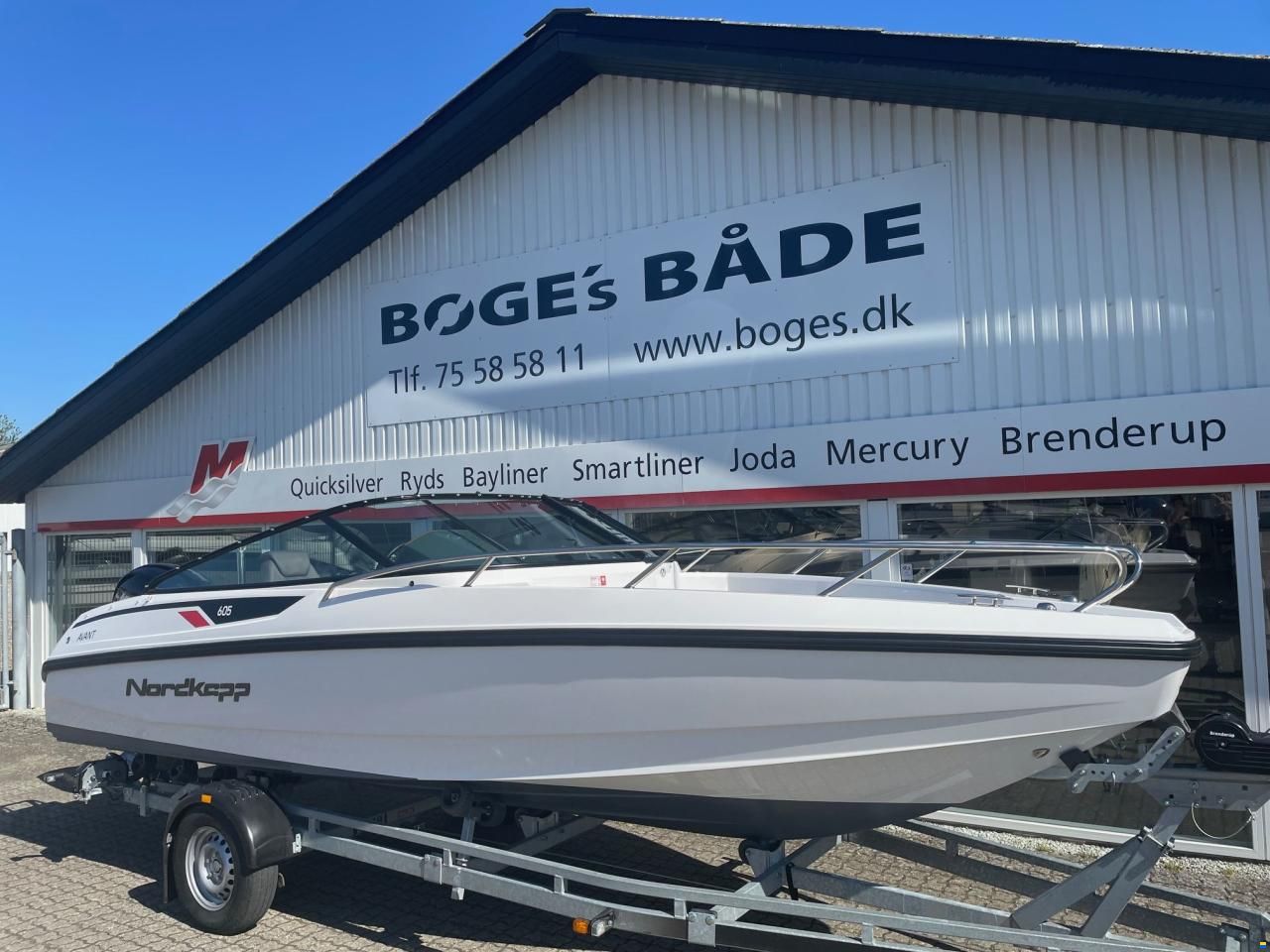 Nordkapp Avant 605 med Mercury F150 EFI