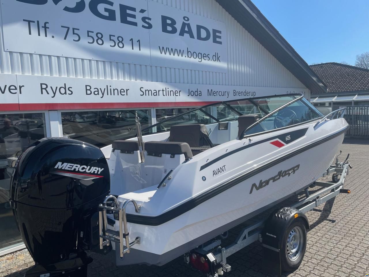 Nordkapp Avant 605 med Mercury F150 EFI