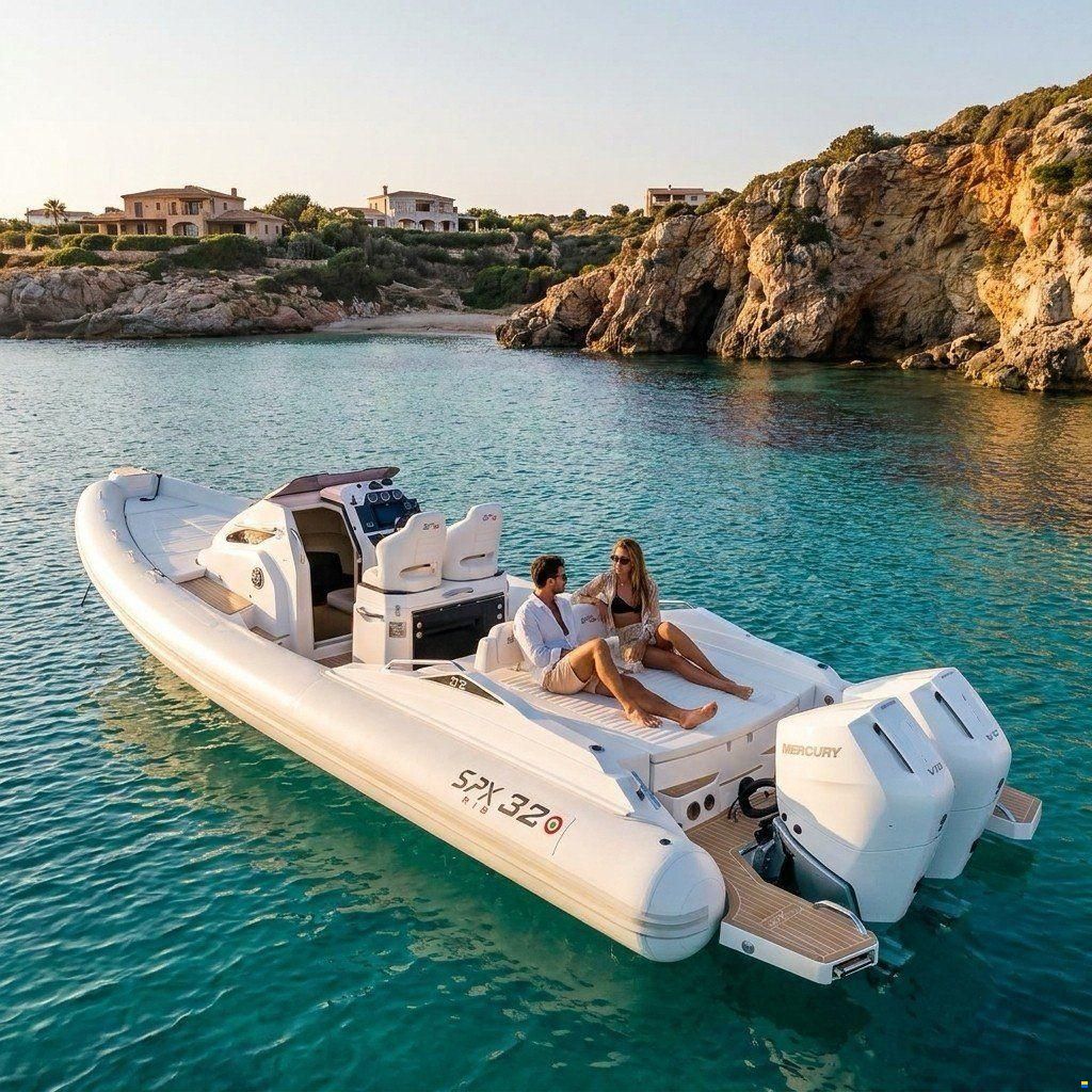 SPX Rib 32 SPORT MIT MERCURY 2X 250 PS