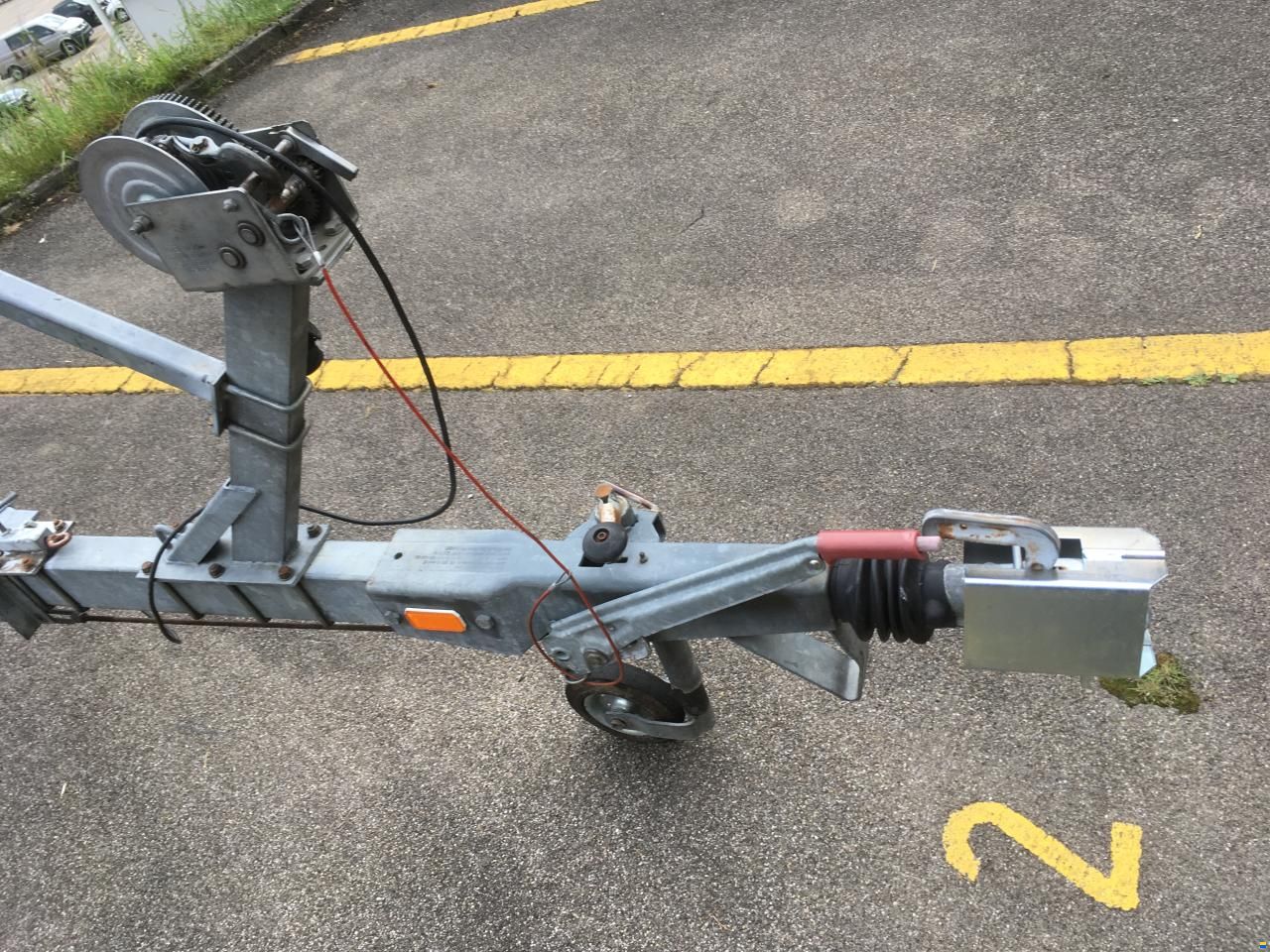 Bootstrailer 2-Achser bis 1510 kg
