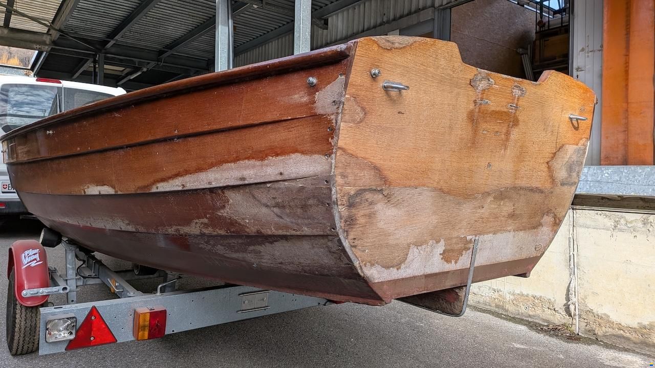 Holzboot Romantic