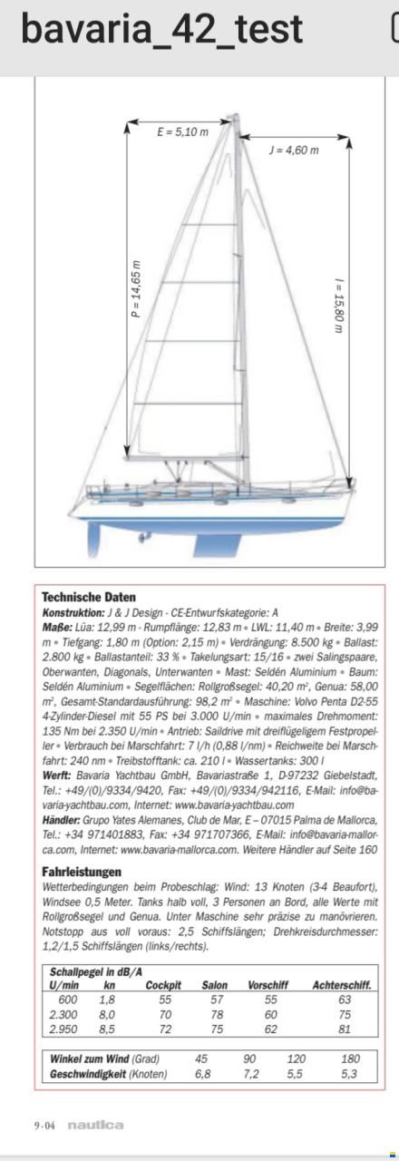 Bavaria 42 Cruiser