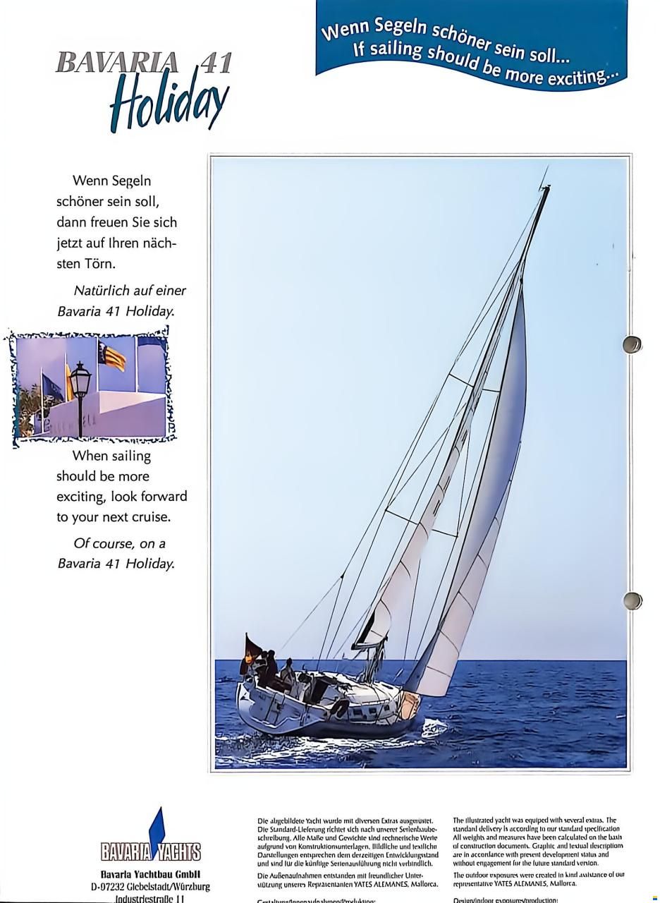 Bavaria 41 Holiday