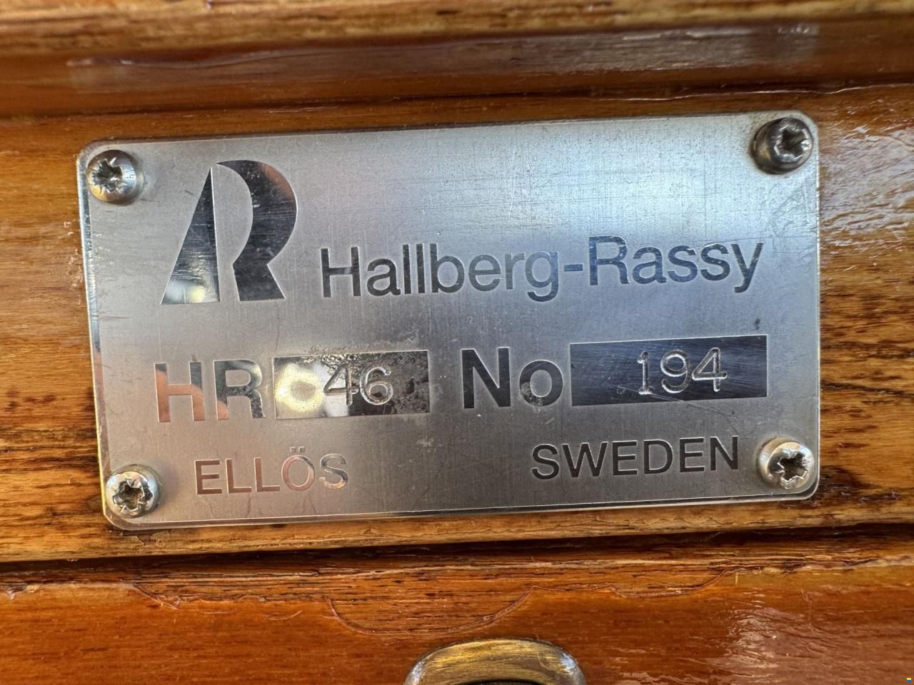 Hallberg-Rassy 46 &ndash; 2003 EU VAT paid.