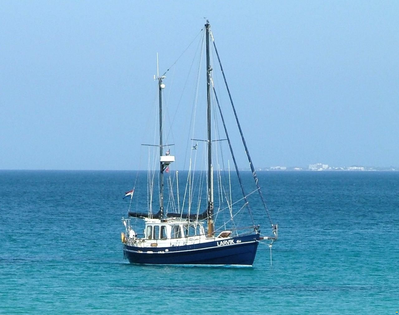 Vripack Ketch Motorzeiler met Kimkielen