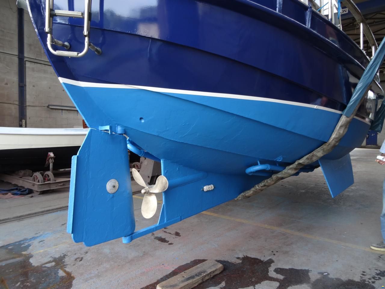 Vripack Ketch Motorzeiler met Kimkielen