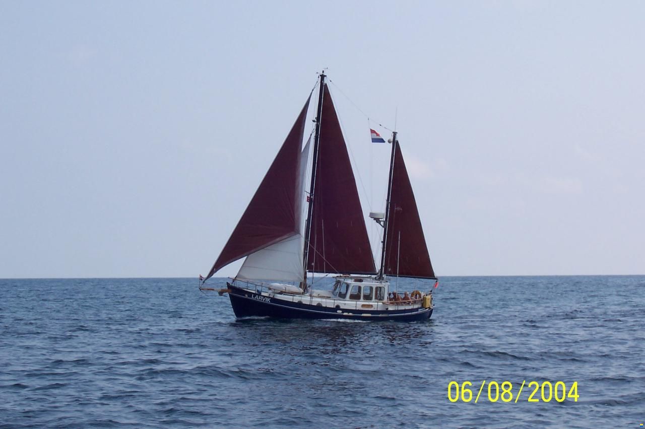 Vripack Ketch Motorzeiler met Kimkielen