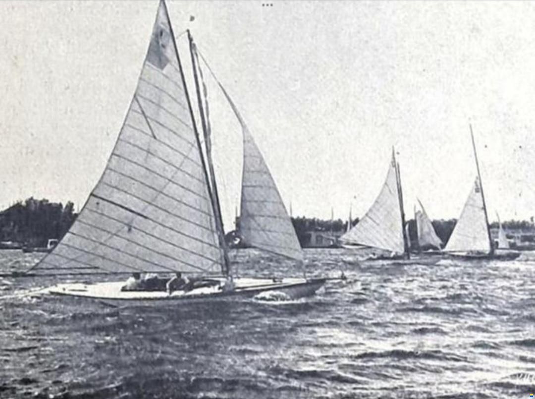 720 Klasse Houten klassieke Zeilboot