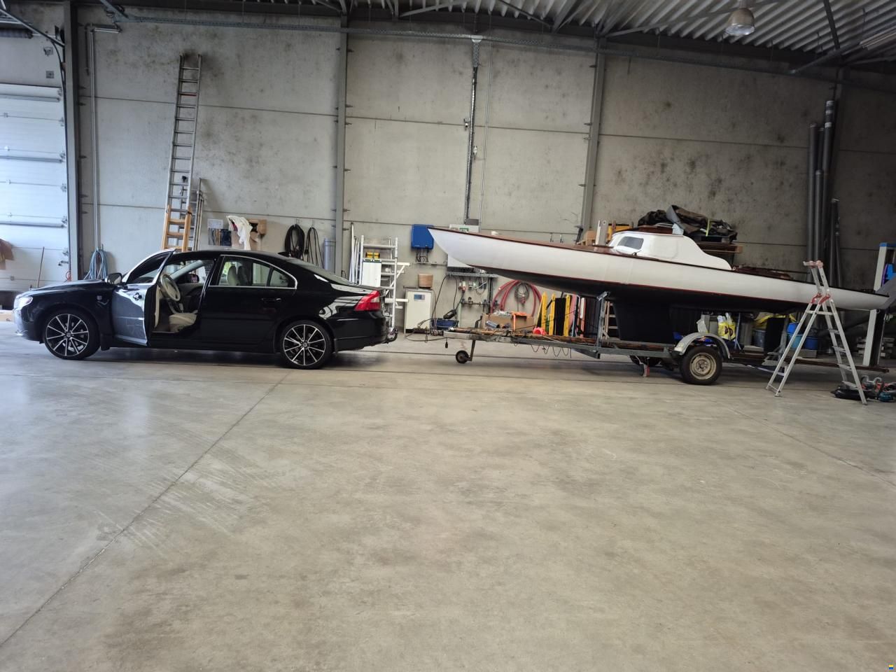 720 Klasse Houten klassieke Zeilboot