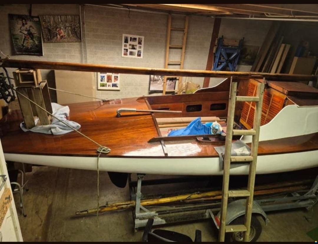 720 Klasse Houten klassieke Zeilboot