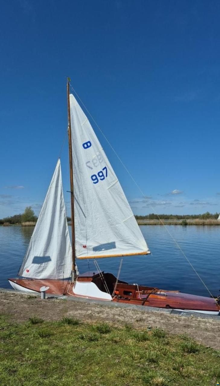720 Klasse Houten klassieke Zeilboot