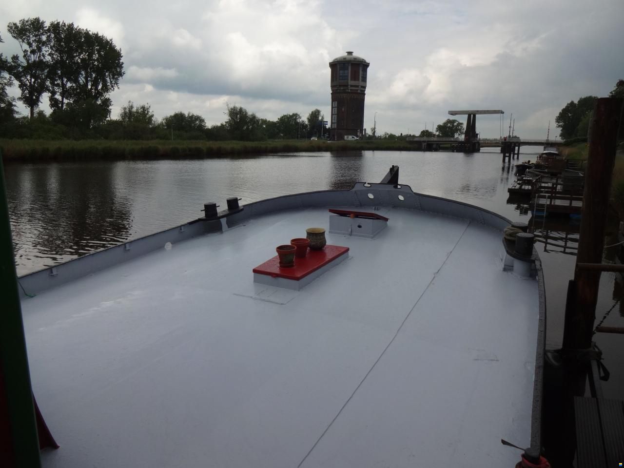 Woonschip Met Ligplaats Groninger Boltja