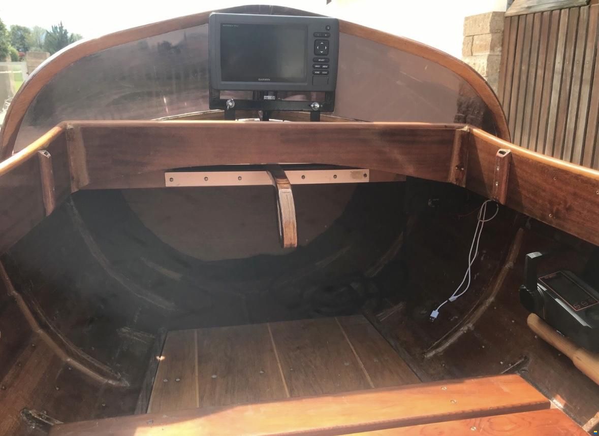 Eigenbau Elektro Holzboot