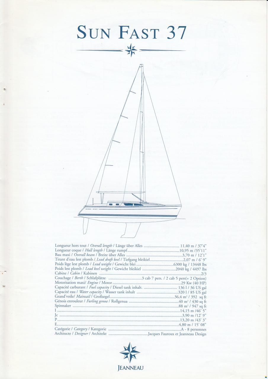 Jeanneau Sun Fast 37