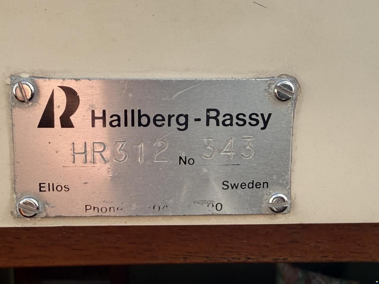 Hallberg-Rassy 312 MK1