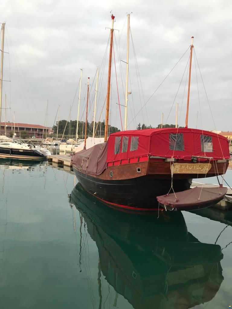 Dschunke 3 Mast