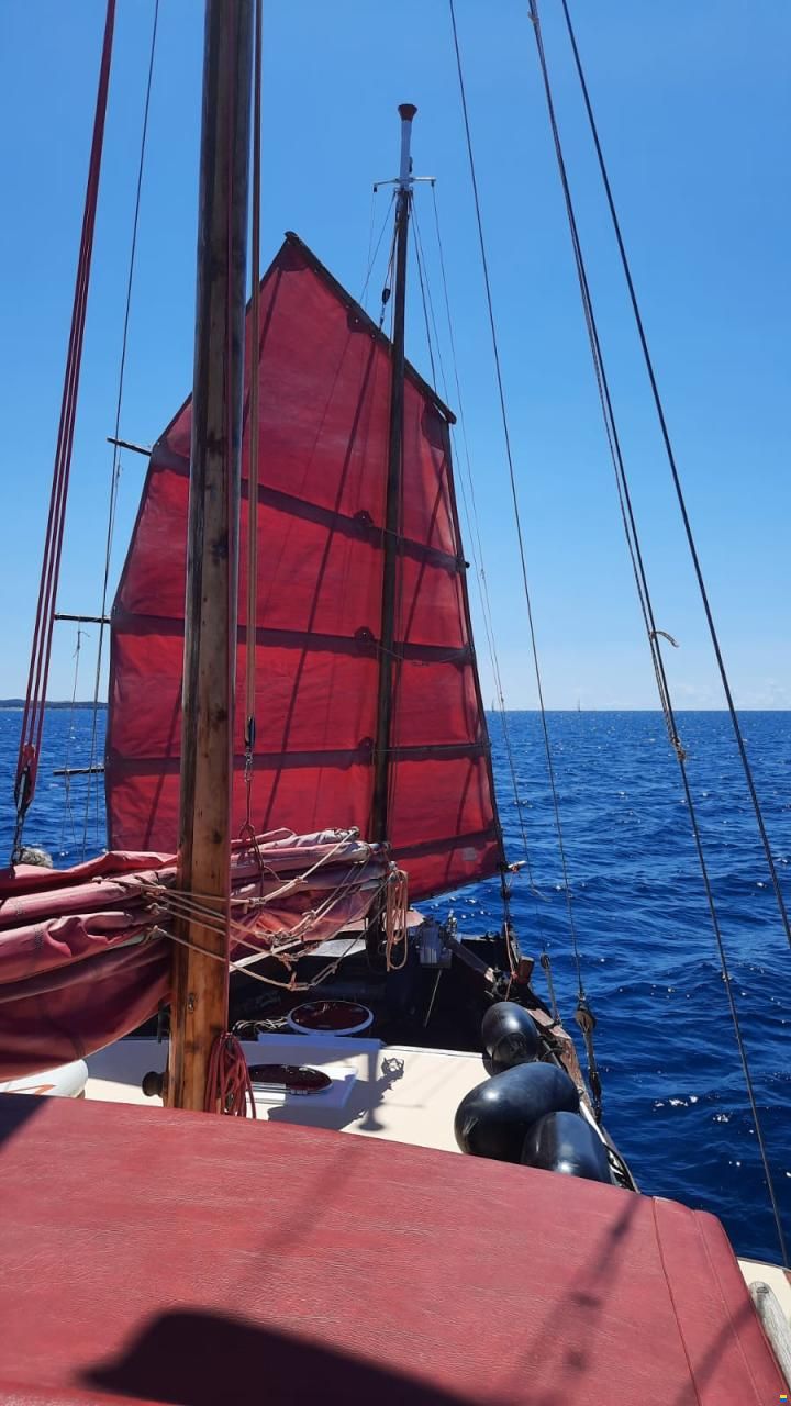 Dschunke 3 Mast