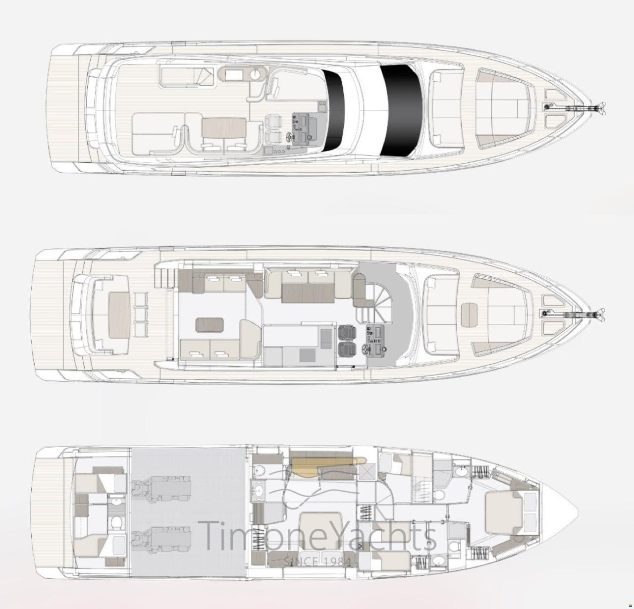 Azimut 68 flybridge