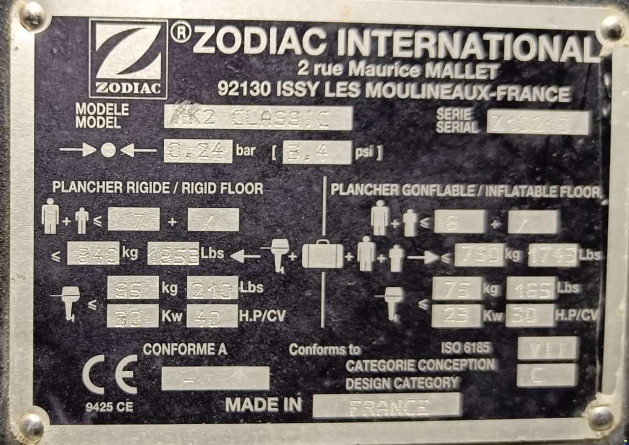 Zodiac Classic Mark II
