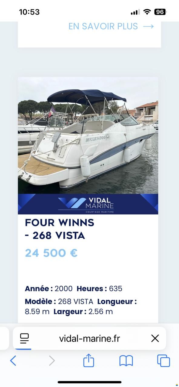 Four Winns Vista 268