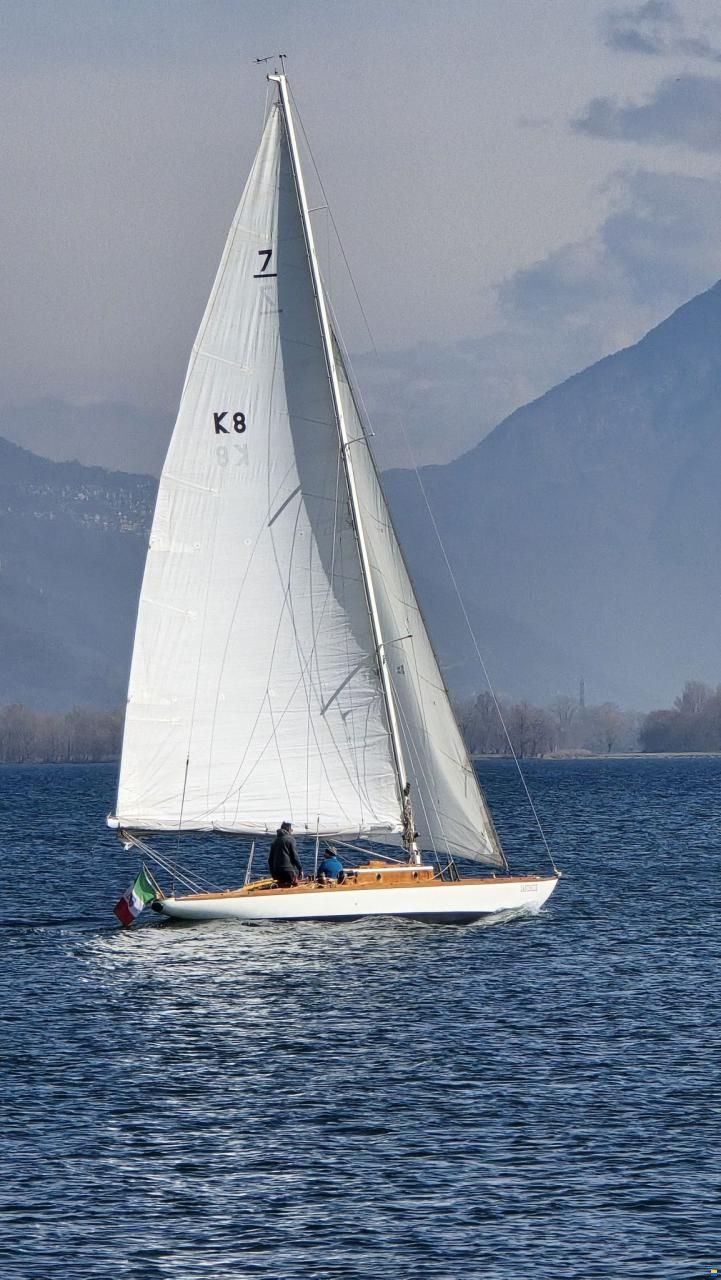 Anker & Jensen Vela in LEGNO del 1912 restaurata