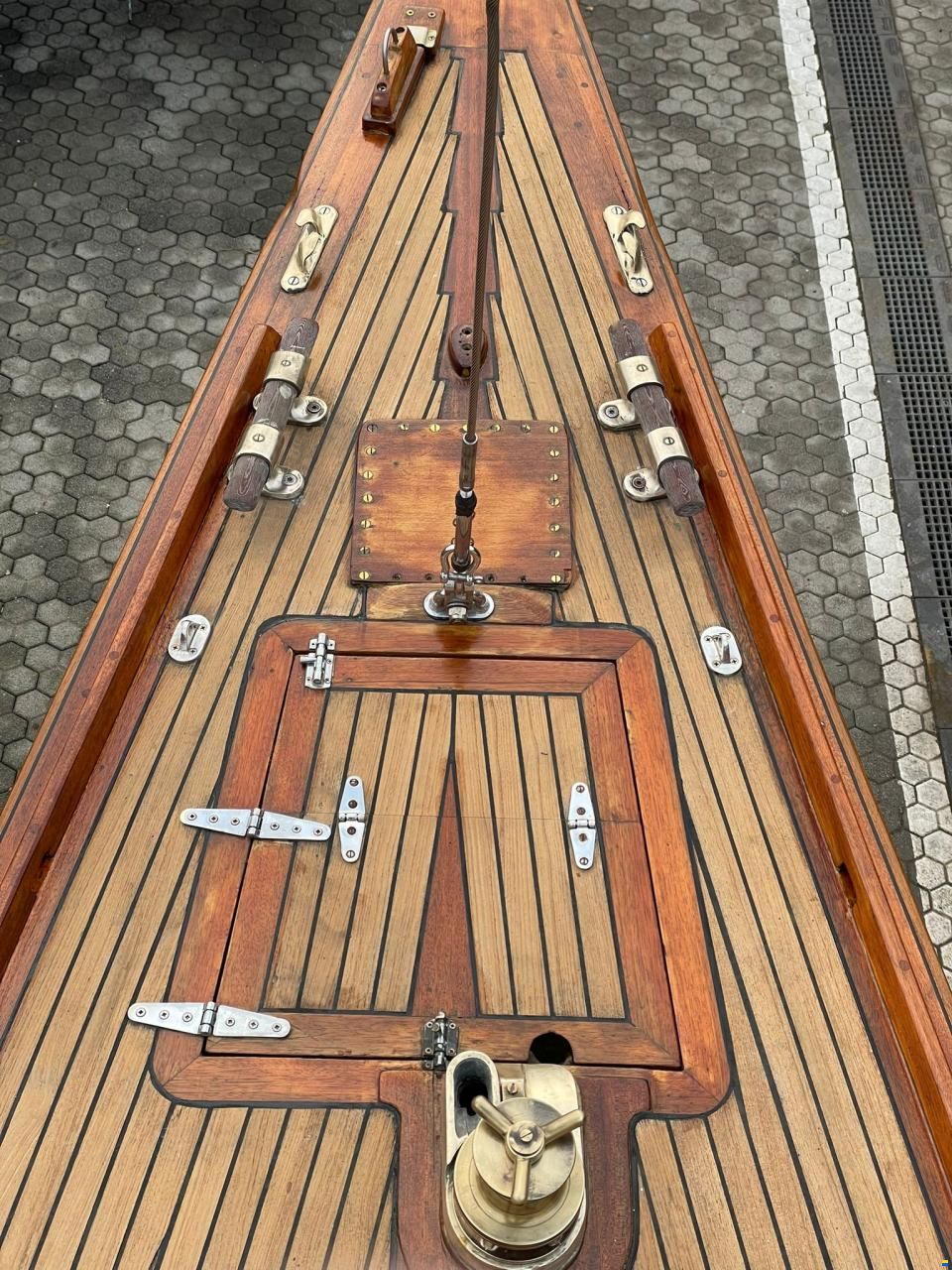 Anker & Jensen Vela in LEGNO del 1912 restaurata
