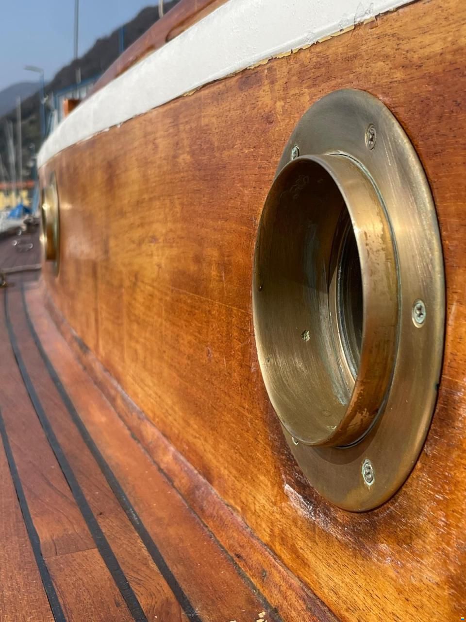 Anker & Jensen Vela in LEGNO del 1912 restaurata