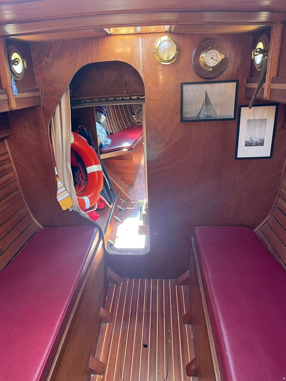 Anker & Jensen Vela in LEGNO del 1912 restaurata