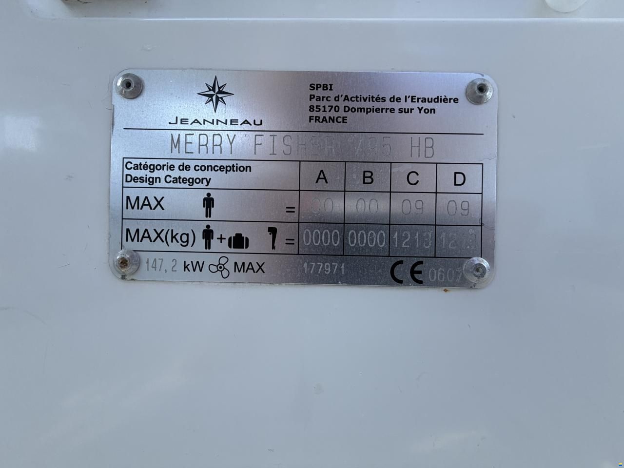 Jeanneau Merry Fisher 795