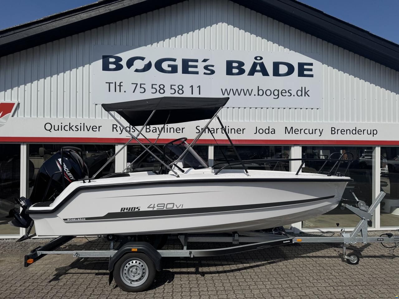Ryds 490 VI Sport X-Line - Mercury F60 ELPT-E