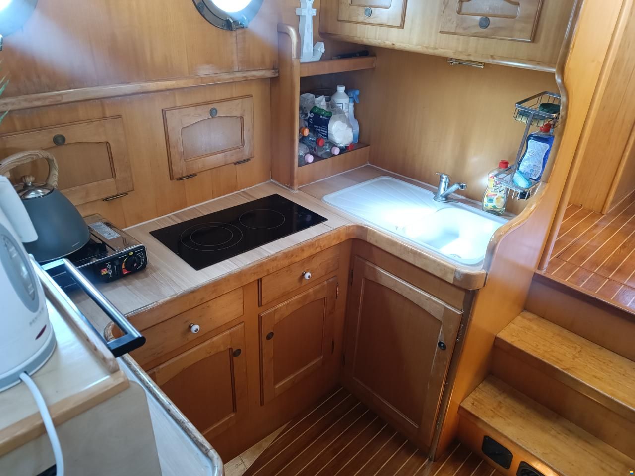 Gruno Motoryacht Verdr&auml;nger Stahlyacht