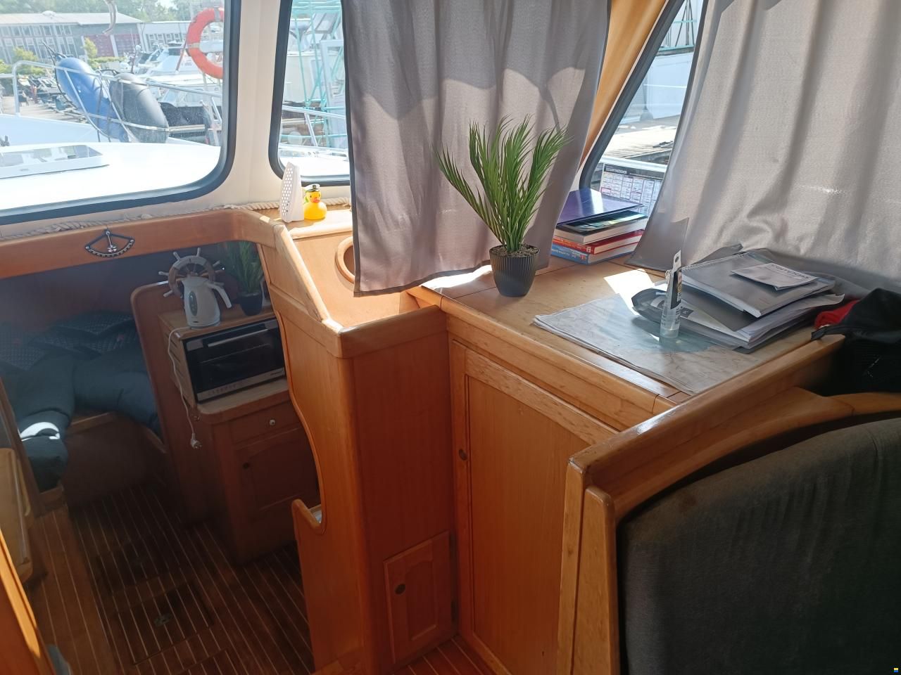 Gruno Motoryacht Verdr&auml;nger Stahlyacht