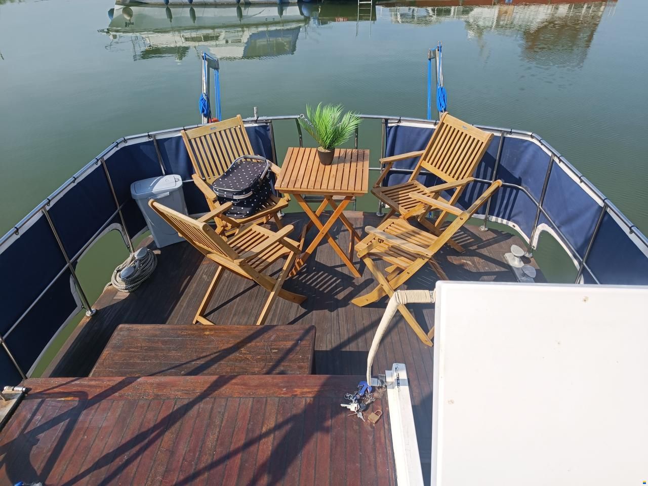 Gruno Motoryacht Verdr&auml;nger Stahlyacht