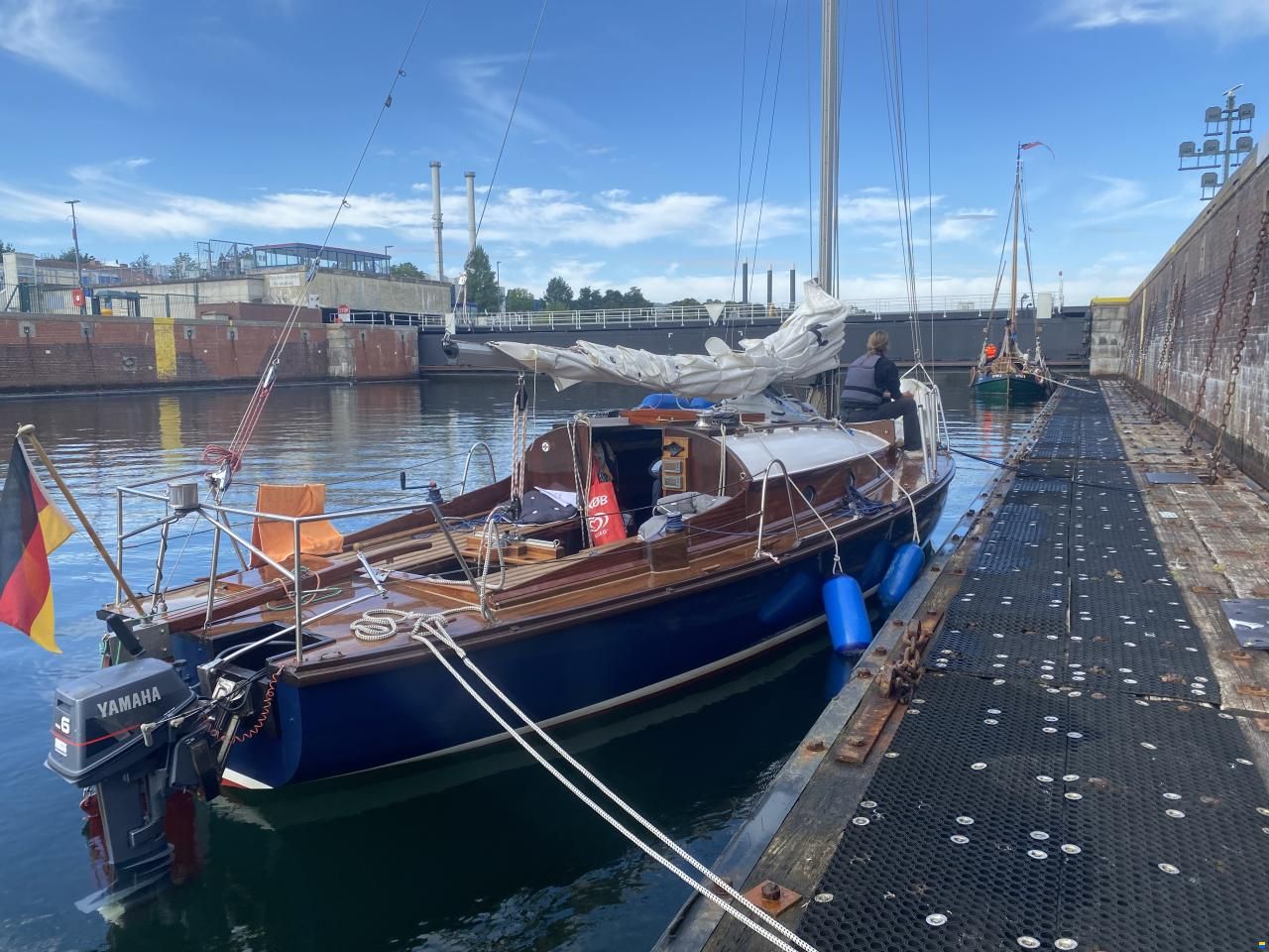 Paul B&ouml;hling Werft Jollenkreuzer Blitz