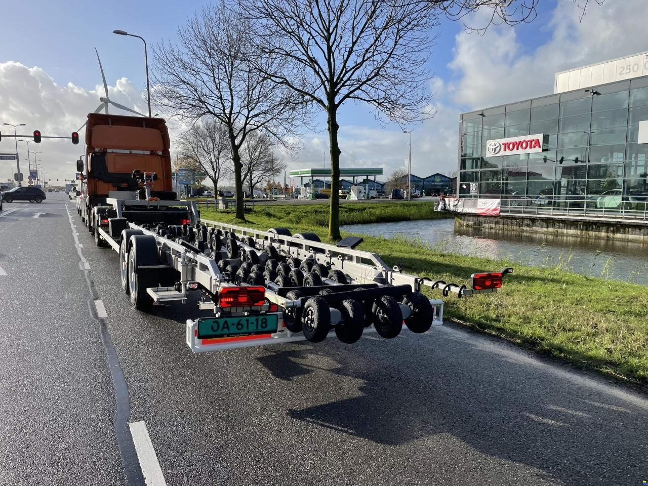 Vanclaes LKW-Trailer