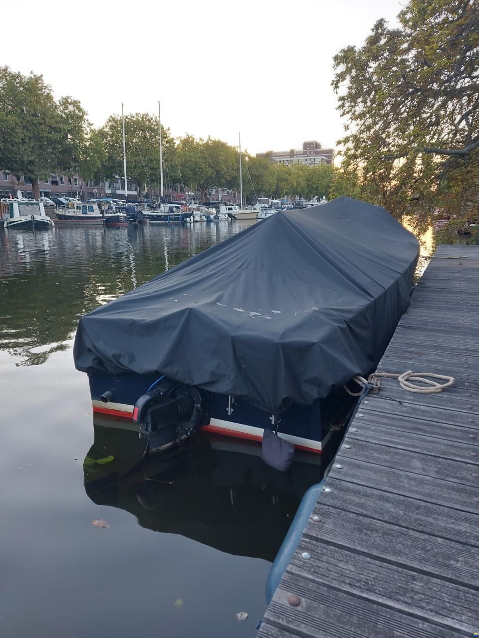 Open launch motorboot