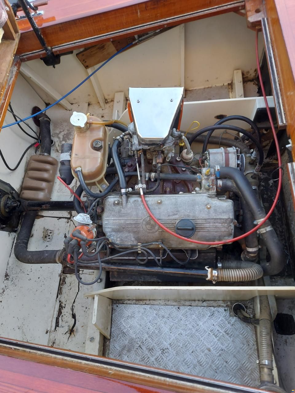 Open launch motorboot