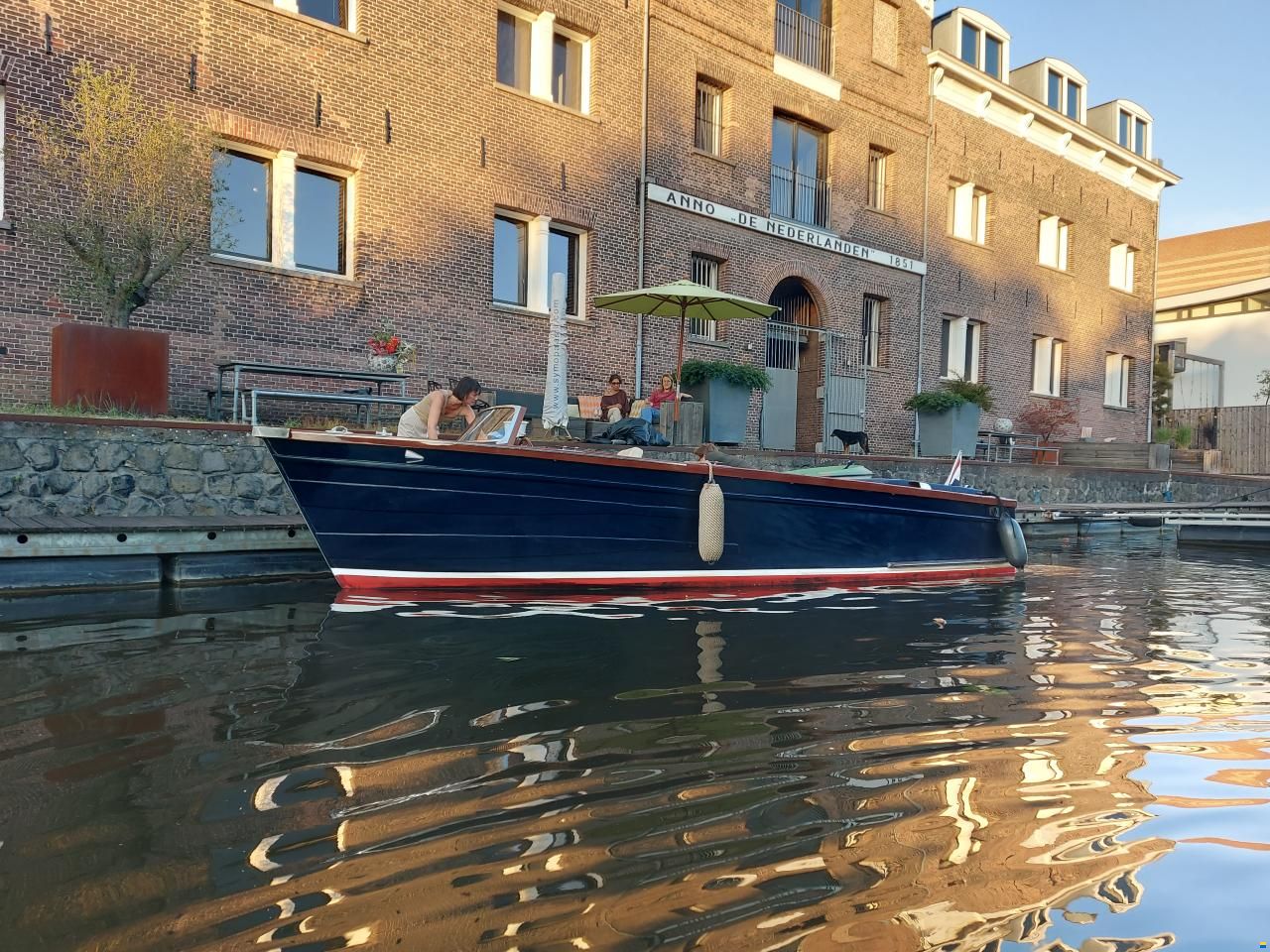 Open launch motorboot