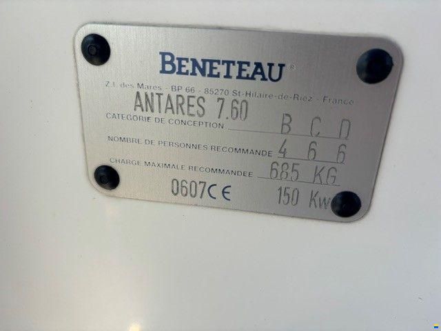 Beneteau antaris 760