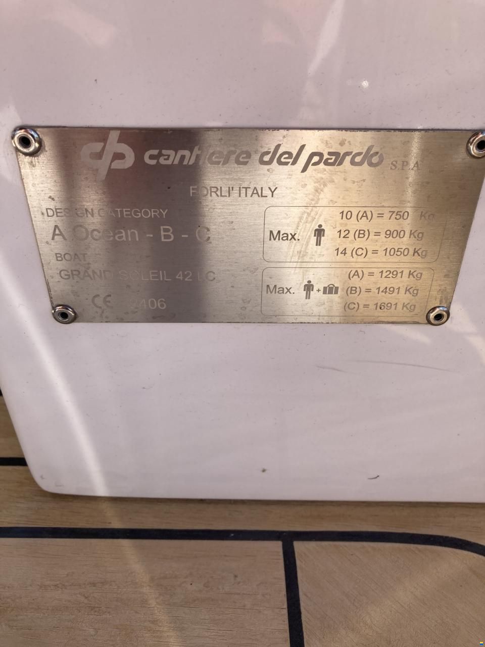 Cantiere del Pardo GRAND SOLEIL 42 LC