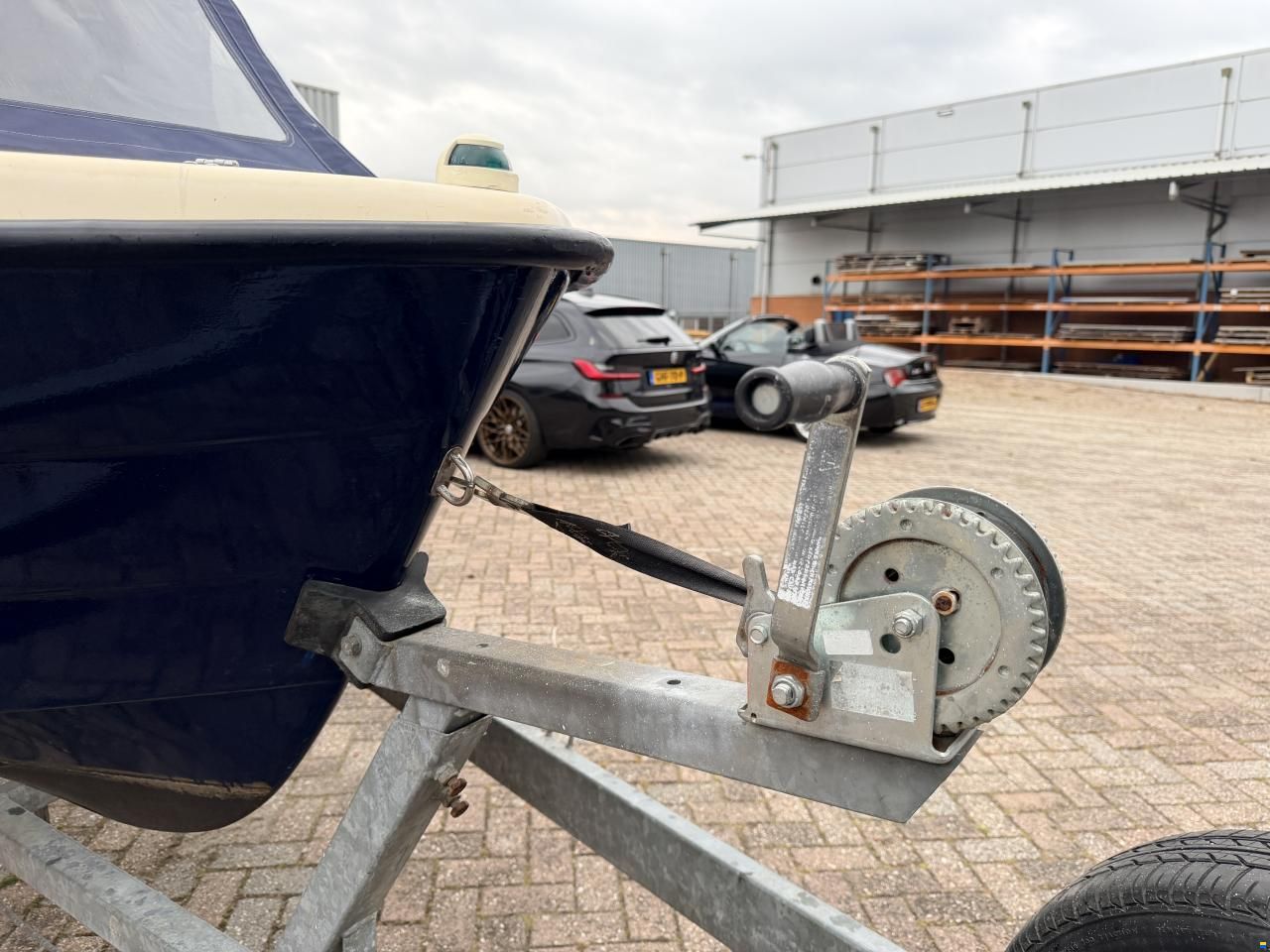 Onbekend Stabiele Motorboot Sloep