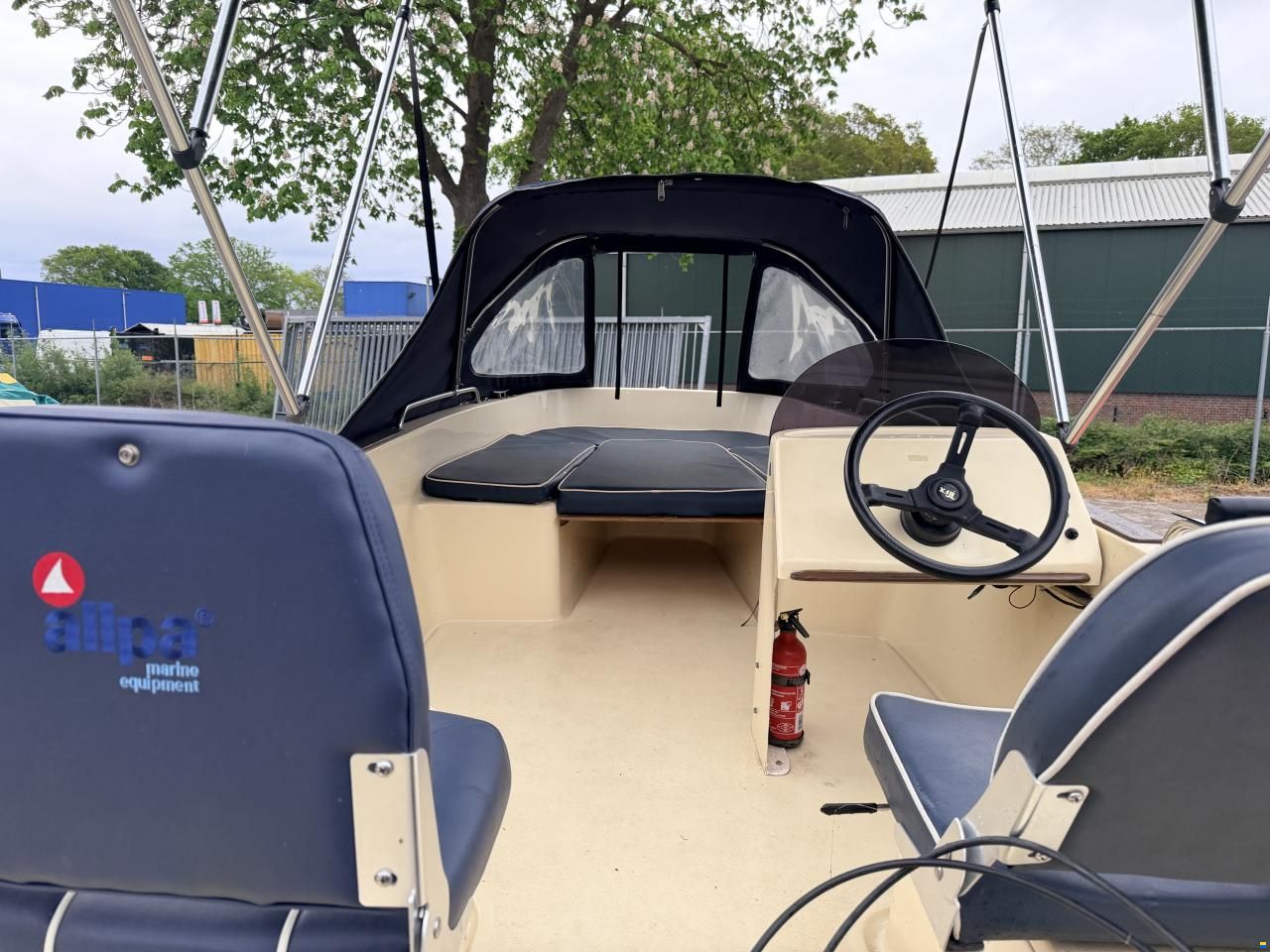 Onbekend Stabiele Motorboot Sloep