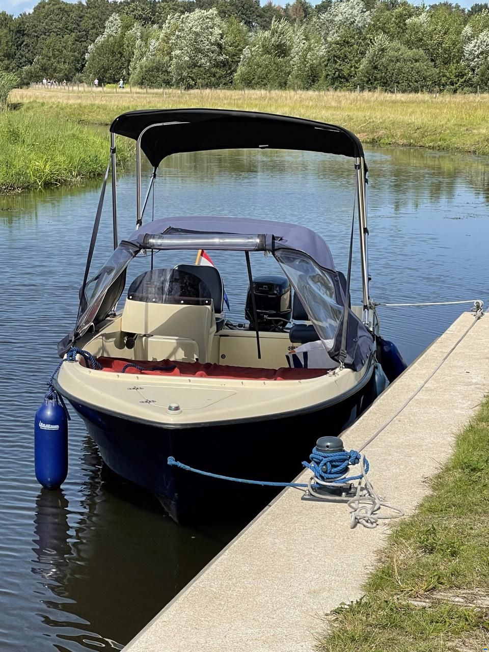 Onbekend Stabiele Motorboot Sloep