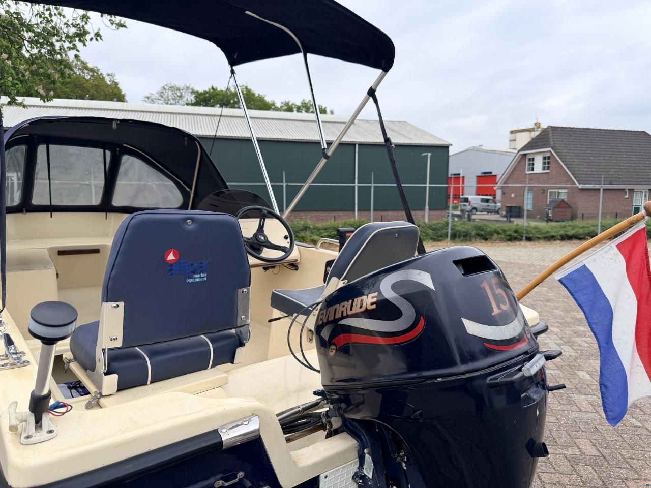Onbekend Stabiele Motorboot Sloep
