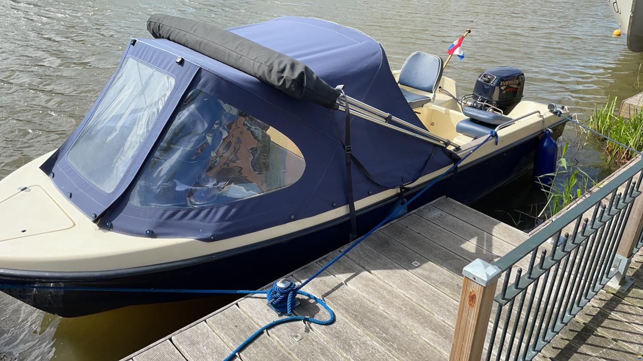 Onbekend Stabiele Motorboot Sloep