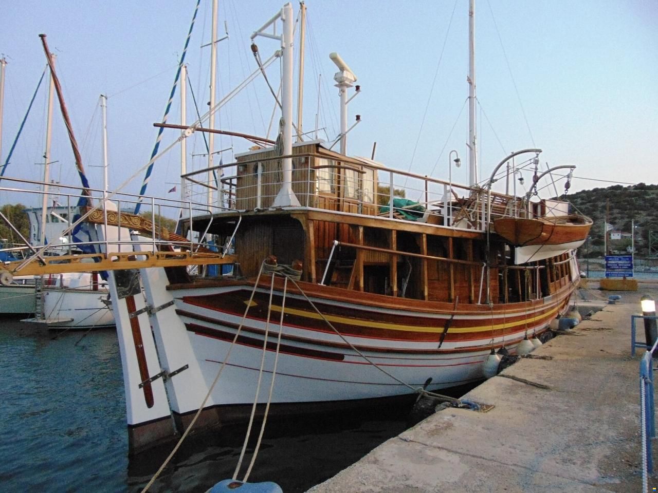 Traditional Greek Passenger Vessel