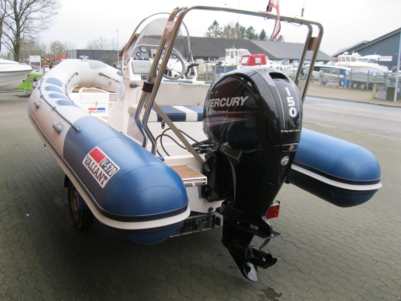 Valiant V-570 rib m/Mercury F150 hk EFI 4-takt o