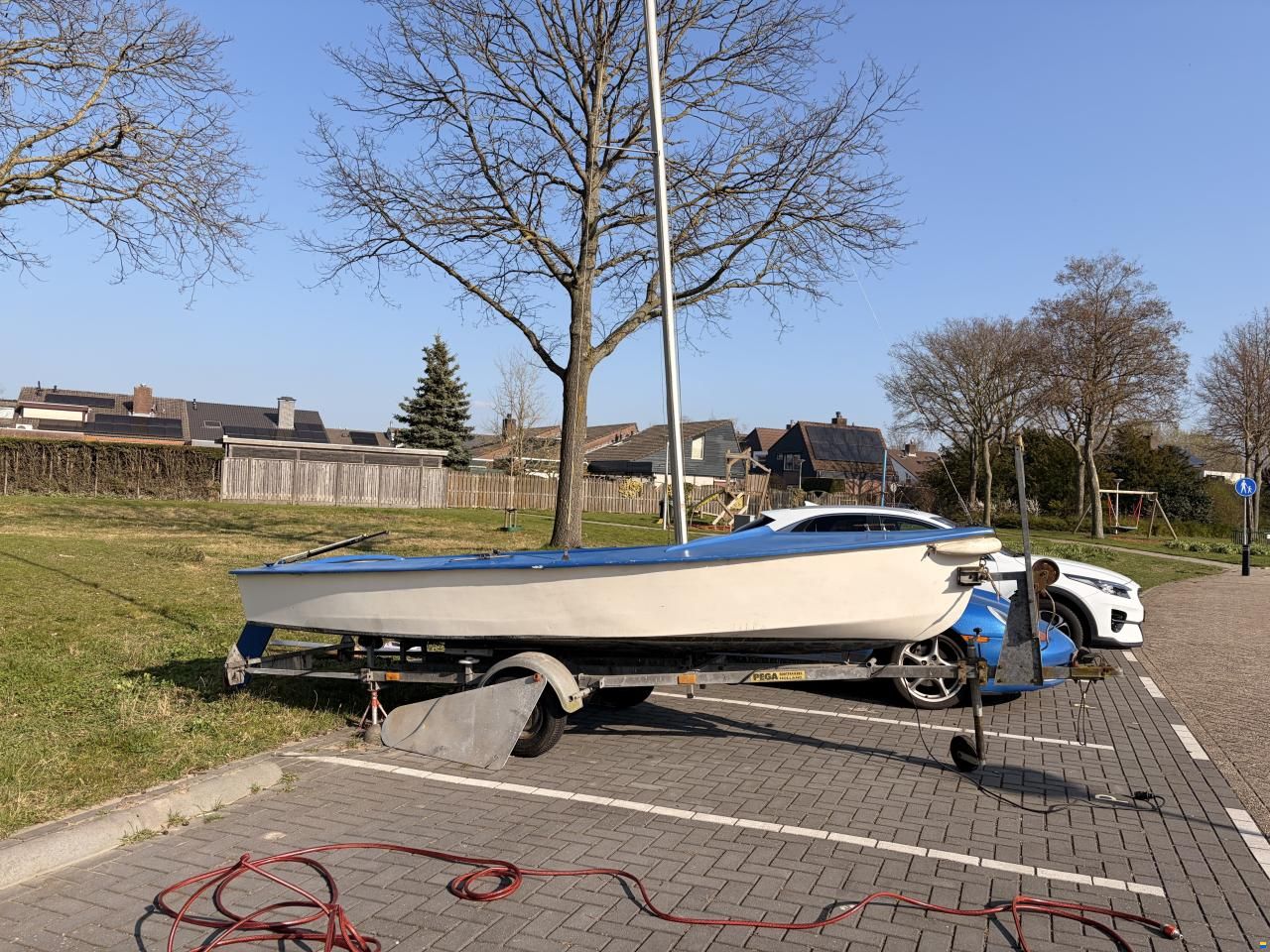 Victoire Schakel open zeilboot